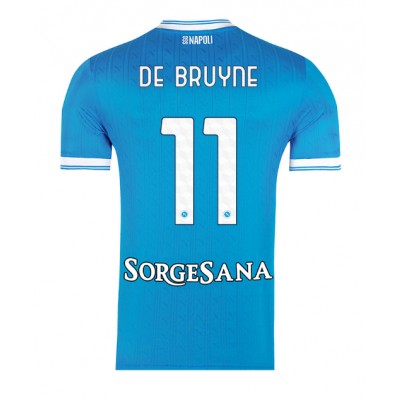 Fotballdrakt Herre SSC Napoli Kevin De Bruyne #11 Hjemmedrakt 2025-26 Kortermet Fotballdrakt Herre SSC Napoli Kevin De Bruyne #11 Hjemmedrakt 2025-26 Kortermet